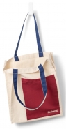  Bookaroo Torba bawełniana Dark Red&Navy