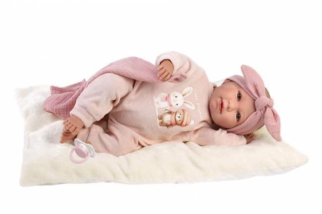 <img src='https://webimage.pl/pics/465/1/d8426265741465.jpg' style='height:440px' /> Lalka Mimi z podusią 42cm