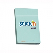 Notes samoprzylepny 76x51mm niebieski pastel 12 sztuk