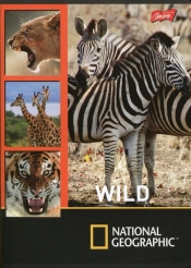 Zeszyt A5 National Geographic w linie 32 kartki Wild