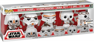 Figurka Star Wars Holiday Snowman 5 Pack Funko Pop