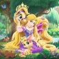 Puzzle 3x49: Zwierzaki Księżniczek Disney'a