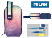 Multipiórnik MILAN owalny mini z 1 piórnikiem Sunset (08871SU)