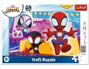 Puzzle 15 ramkowe Pajęcza paczka TREFL