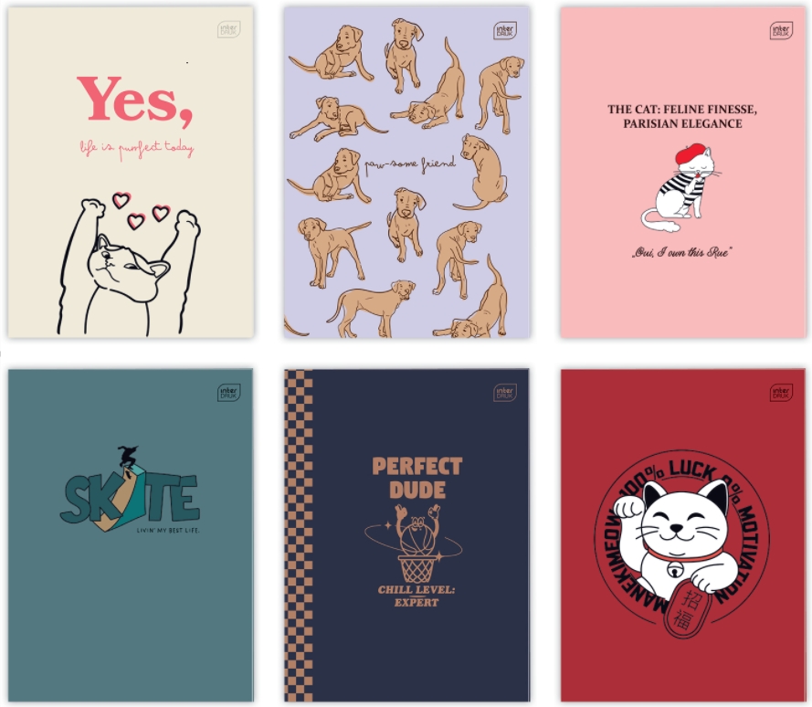 Zeszyt A4/32k w kratkę UV, 1 szt