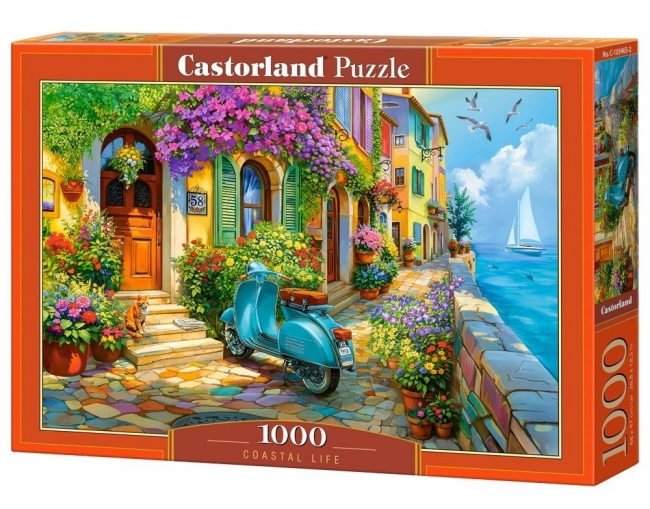 <img src='https://webimage.pl/pics/465/5/d5904438105465.jpg' style='height:440px' /> Puzzle 1000 Coastal Life CASTOR