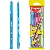 Długopisy Maped Ice Fun, 4 kolory (224546)