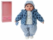 Lalka bobas śpiewa i mówi po polsku 45cm