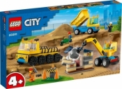 Lego CITY Ciężarówki i dźwig z kulą