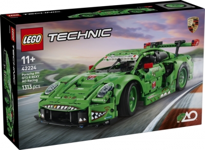 LEGO Technic Samochód Porsche 911 GT3 R Rexy AO Racing 42224