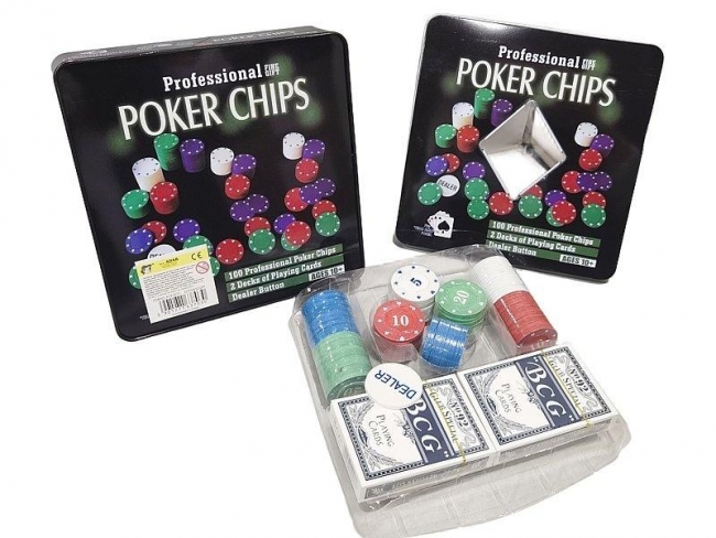 Poker z akcesoriami