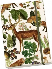 Notatnik ozdobny A5 STNOTE 146 Leśne zwierzęta