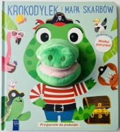 Przyjaciele do poduszki. Krokodylek i mapa skarbów - Opracowanie zbiorowe