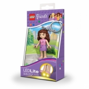 Lego, brelok do kluczy z latarką: Friends - Olivia (LGL-KE22O)