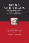 Being and logos Categorical and Generic Analyses of Being in Classical