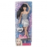 Barbie Fashionistas Lalka srebrna Y7492