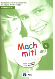 Mach mit! neu 5 Materiały ćwiczeniowe do języka niemieckiego dla klasy 8 - Górska Magdalena, Wachowska Halina