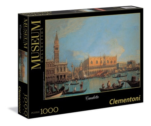 Puzzle Museum Collection Canaletto - Palazzo Ducale a Venezia 1000 (39346)