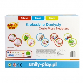 Smily Play, Ciasto-Masa Plastyczna - Krokodyl u dentysty (SP83346)