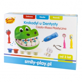 Smily Play, Ciasto-Masa Plastyczna - Krokodyl u dentysty (SP83346)