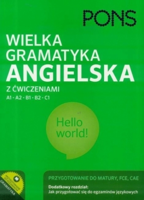 PONS Wielka gramatyka angielska z ćwiczeniami A1 A2 B1 B2 C1 - Donata Olejnik