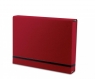 Teczka A4 lux na gumkę Eco bordowa PENNMATE