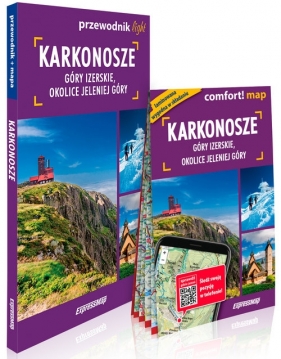 Karkonosze, Góry Izerskie, okolice Jeleniej Góry light: przewodnik + mapa