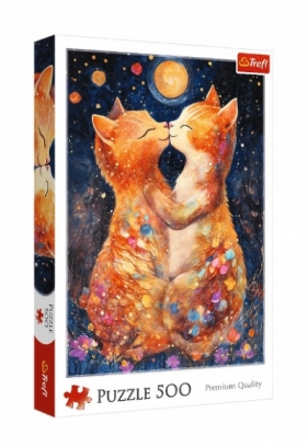 Puzzle 500 Pocałunek w świetle księżyca