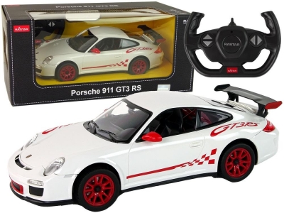 Auto R/C Porsche 911 GT3 RS Rastar 1:14 białe