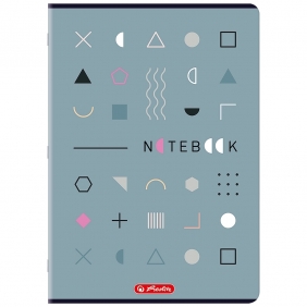 Zeszyt Herlitz A4/96k kratka z marginesem, 1 szt