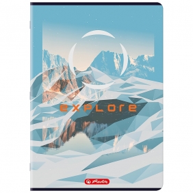 Zeszyt Herlitz A4/96k kratka z marginesem, 1 szt