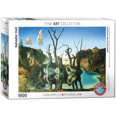 <img src='https://webimage.pl/pics/466/8/d628136608466.jpg' style='height:440px' /> Puzzle 1000 Swans Reflecting Elephants 6000-0846