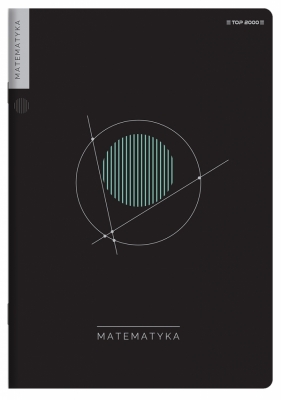 Zeszyt Top 2000 A5/60k ze ściągami kratka - Matematyka