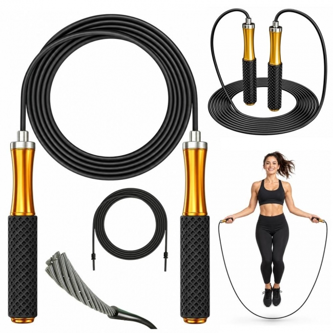 <img src='https://webimage.pl/pics/466/9/d5907990209466.jpg' style='height:440px' /> Skakanka Treningowa Sportowa 3 m