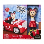 Lalka Minnie Mouse + samochód Minnie Cooper