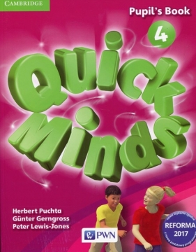 Quick Minds 4 Pupil's Book - Puchta Herbert, Gerngross Gunter, Lewis-Jones Peter