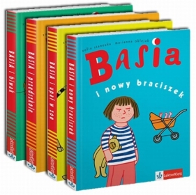 Basia i nowy braciszek Basia i upał w zoo Basia i przedszkole Basia i biwak Pakiet