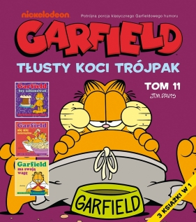 Garfield. Tłusty koci trójpak. Tom 11 - Jim Davis