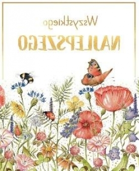 Karnet mini B8 Łąka w słoiku