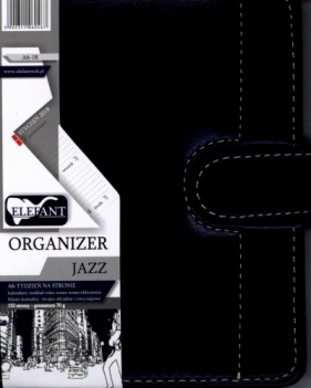 Organizer Jazz A6-18 czarny tyg. 2018