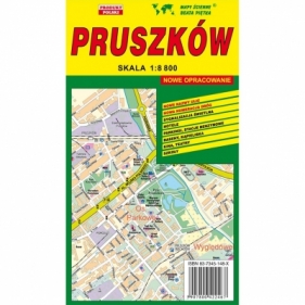 Plan miasta Pruszków - Wydawnictwo Piętka