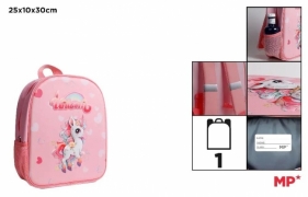 Plecak jednokomorowy Jednorożec różowy 25x10x30cm