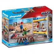 Playmobil City Action: Rusztowanie z robotnikami (70446)