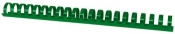 Plastikowe grzbiety do bindowania A4 25mm 50 sztuk zielone (20242515-02)