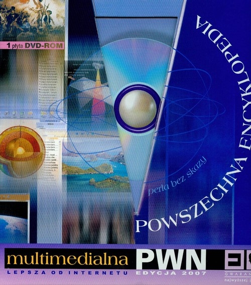 Powszechna Encyklopedia PWN edycja 2007 1XDVD