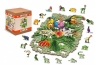 Puzzle drewniane 3D Ptaki tropikalne Tropical birds L (HE0046-L)