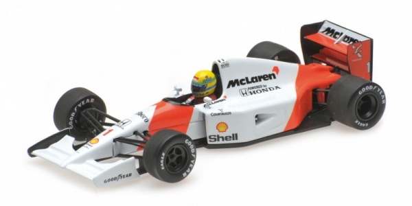 Model metalowy McLaren Honda MP 4-7 #1 Ayrton Senna 1992 (540924301)