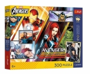 Puzzle 300 Avengers + plakat TREFL