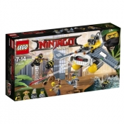 Lego Ninjago Movie. Bombowiec manta ray 70609