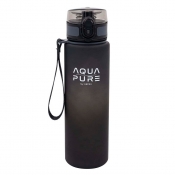 Astra, Bidon Aqua Pure 600 ml - grey/black